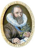 Basilius Besler (1561–1629) was a respected Nuremberg apothecary and botanist, best known for his monumental botanical study <i>Hortus Eystettenis</i>, 1613.<br/><br/>

He was curator of the garden of Johann Konrad von Gemmingen, prince bishop of Eichstätt in Bavaria. The bishop was an enthusiastic botanist who derived great pleasure from his garden, which rivalled Hortus Botanicus Leiden among early European botanical gardens outside Italy.